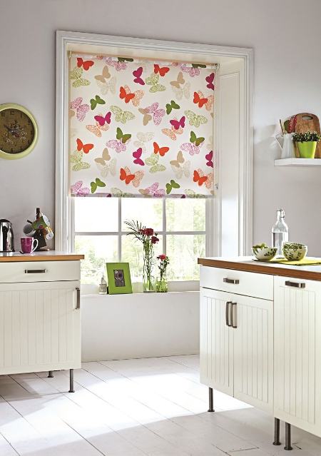 Butterfly Kitchen Blinds
