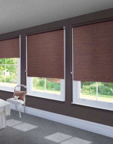 Brown Roller Blinds