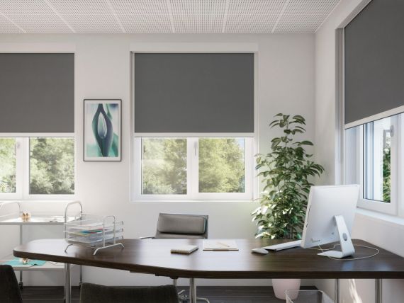 Silent Gliss Blackout Roller Blinds