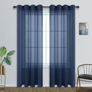 Navy Blue Curtains UAE