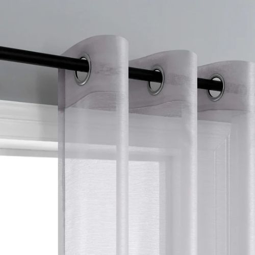 Silver Sheer Curtains UAE