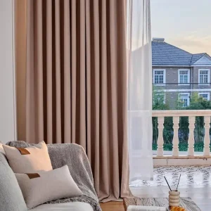 Custom Blackout Cloth Curtains – Rose