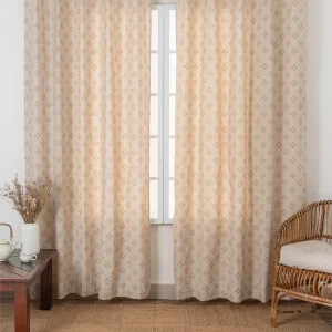 Harvest Linen Cotton Textured Curtains