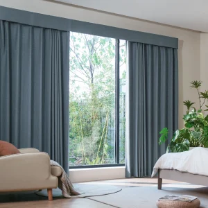 Motorized Curtains 90% Blackout