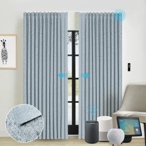 Motorized Curtains 90% Blackout Teucer