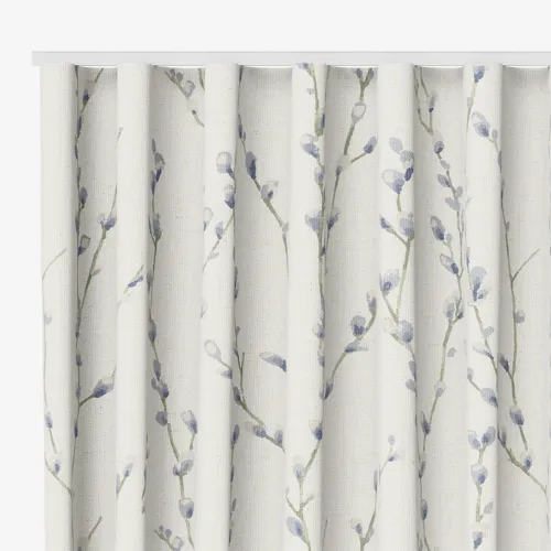 Motorized Trail Cornflower Curtains - Image 2