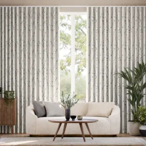 Motorized Trail Cornflower Curtains