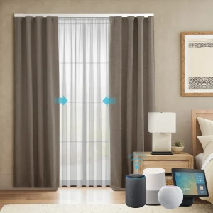Motorized Dual Curtains