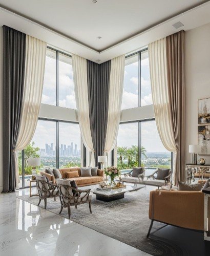 Villa Custom Curtains