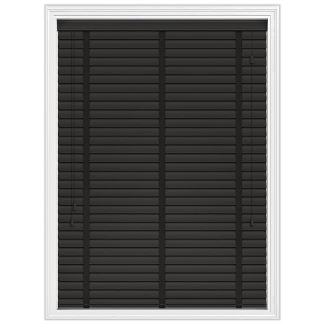 50mm Ebony & Jet Wood Blind