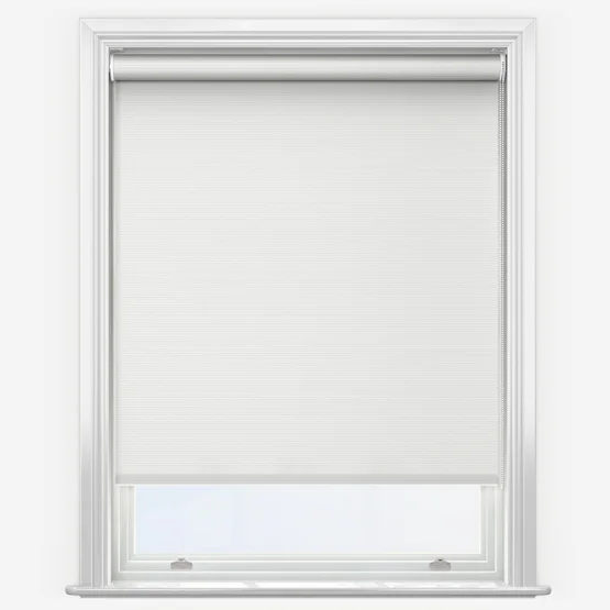 AquaLuxe White Roll-Up Blind