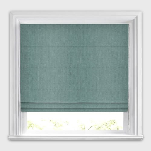 Azure Corbridge Classic Roman Blind