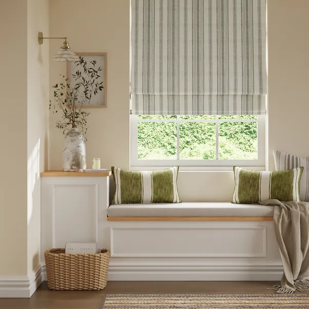Churchgate Belton Stripe Roman Blind