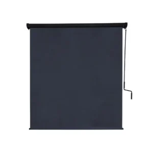 Coolaroo Patio Crank Blind with Pelmet – Graphite 2.1x2.7m