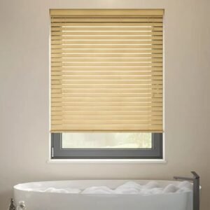 Ecowood Golden Oak – Fine Grain Venetian Blinds