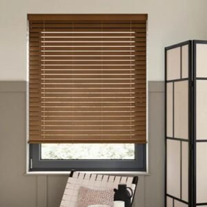 Ecowood Honey Teak – Fine Grain Venetian Blind