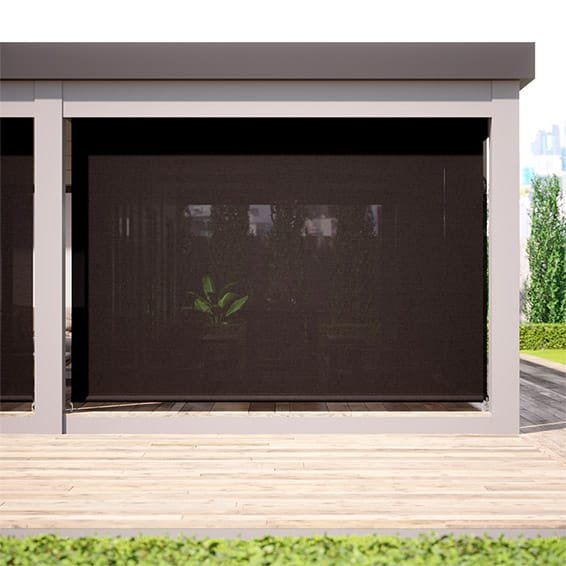 Express Outdoor Black Roller Shade