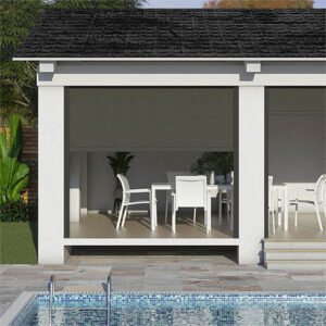 Forest Shade Outdoor Patio Blind