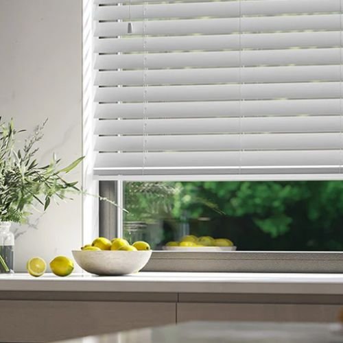Grey Satin Ecowood Venetian Blind 04