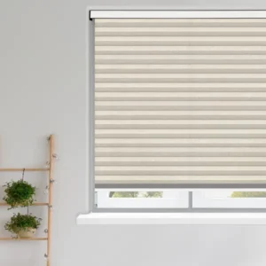 Halo Cream Honeycomb Window Shade