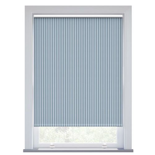 JL x Sanderson Pinetum Blackout, Cornflower Blue Roller Blind 02