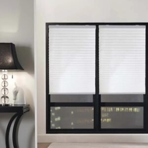 Minimal Cordless Pleated Blinds