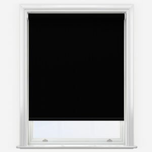 Premium AquaLuxe Elegant Black Window Roller