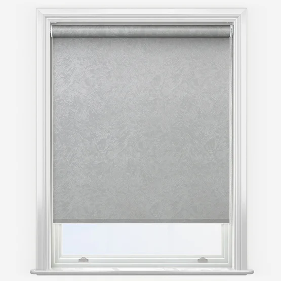 Romany Soft Grey Window Roller Shade