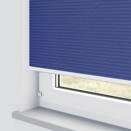 Urban Fr Blue Electrical Roller Blind