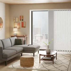 Vertical Cordless Light Blocking Blind