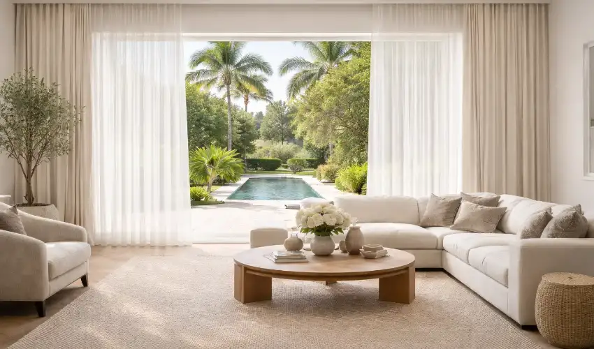 Popular Curtain Features Defining 2026 Living Rooms