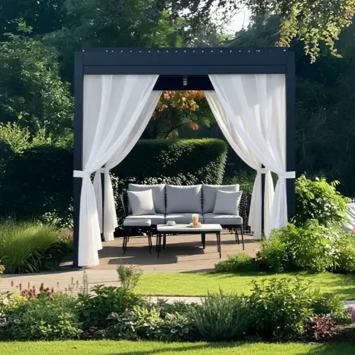 All-Weather Sheer Curtains