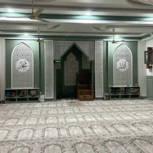 Grey Mosque Carpets