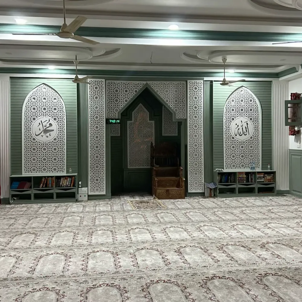Grey Mosque Carpets