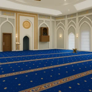Light Blue Mosque Carpets